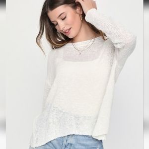 Lulus cutout back sweater